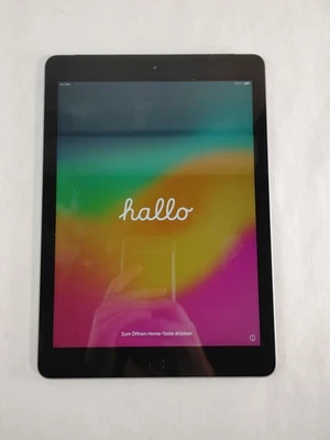 Apple iPad 6th Gen A1954 32 GB iOS 17.7.10 (Wi-Fi + 4G) Unlocked - Image 1 of 4