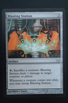 Magic The Gathering MTG BLASTING STATION Fifth Dawn LP Lightly Played - Image 1 of 2