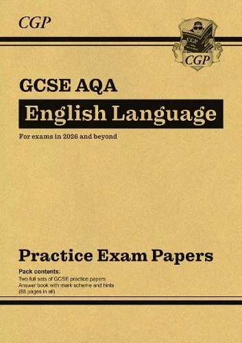 CGP Books GCSE English Language AQA Practice Papers (Paperback) - Image 1 of 1
