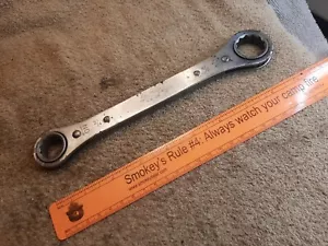 Neu Großbritannien Spezialeinsätze Doppel-Ringschlüssel RW-28 3/4” und 7/8” funktionsfähig USA - Bild 1 von 3