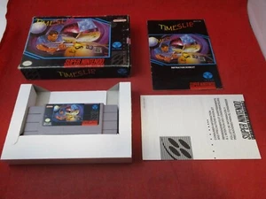 Time Slip (Super Nintendo SNES 1993) COMPLETO con caja manual juego ¡FUNCIONA! Timelip - Imagen 1 de 8