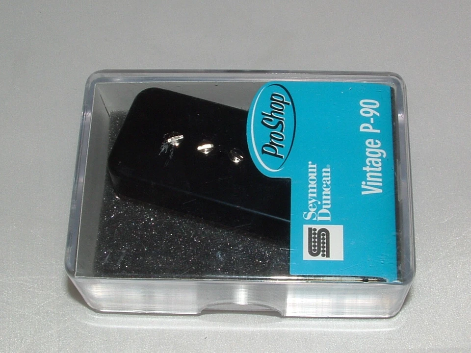 Seymour Duncan SP90-1 винтажный P90 мыльница мост звукосниматель черный новый гарантия - Изображение 1 из 1