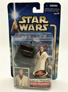Star Wars Attack of the Clones Anakin Skywalker Outland Peasant Disguise Figure - Picture 1 of 5