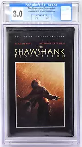 THE SHAWSHANK REDEMPTION VHS CGC Graded 8 Award Screener For Your Consideration! - Picture 1 of 10