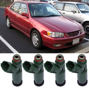 4pcs inyector de combustible para Toyota Corolla 1.8L 2000-2006 2325022040 232500D040 A + - Imagen 1 de 12
