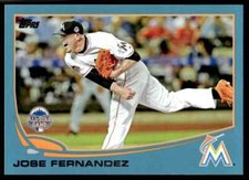 2013 Topps Jose Fernandez Miami Marlins #US133