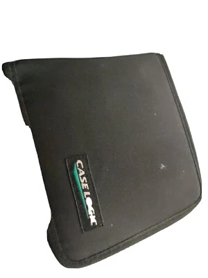 Case Logic Custodia di archiviazione piccola nylon nero 24 CD/DVD/DISCO - Immagine 1 di 3