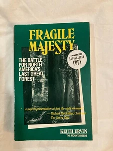 Fragile Majesty by Keith Ervin - *Signed by Author* - 1989 Paperback - Imagen 1 de 4