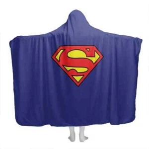Superman Dc Comics Hooded Blanket - Picture 1 of 4