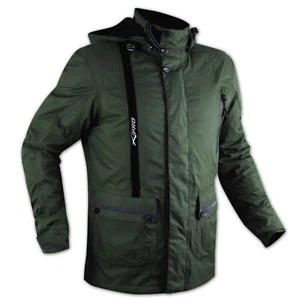 Warm Waterproof Armour CE Textile Motorcycle Motorbike Scooter Jacket Green XL - Foto 1 di 2