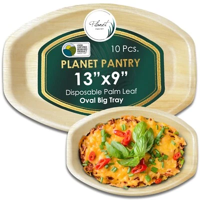 Planet Pantry Disposable Palm Leaf Oval Tray & Platter - Image 1 of 4
