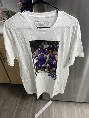 Mitchell ness john Stockton & Karl Malone shirt men size L Cover
