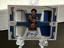 2022-23 Paolo Banchero National Treasures 59/99 Quad Relic RPA Rookie Auto