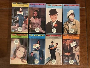 Lot Of 8 SEALED Avengers VHS Tapes ~ Cult Classic 60s Cool - Picture 1 of 6