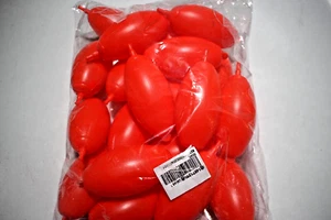 KUNSTSTOFF ROT ANGEL SCHWIMMER BOBBER 20 STÜCK 4" X 1,75" - Bild 1 von 5