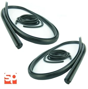 2X ALPINE WINDOW GLAZING RUBBER SEAL & FILLER 4mm for Land Rover Defender PAIR - Picture 1 of 2