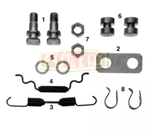 Euclid Brake Repair Kit E-3869 NOS - Foto 1 di 2