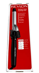 REVLON Perfect Heat Curling Iron 1" Ceramic Barrel New & Improved Design - Picture 1 of 3