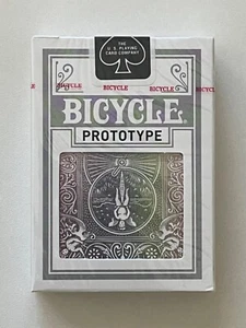 Bicycle Iridescent Holographic Cold Foil Playing Cards Prototype in DS1 New - Picture 1 of 6