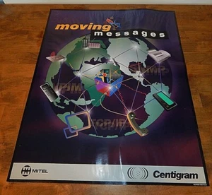 Mitel Centigram Promotional Communication Poster - Picture 1 of 5