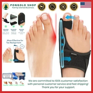 Bunion Pain Relief Splint - Flexible 2-Count Support for Hallux Valgus & More - Picture 1 of 10