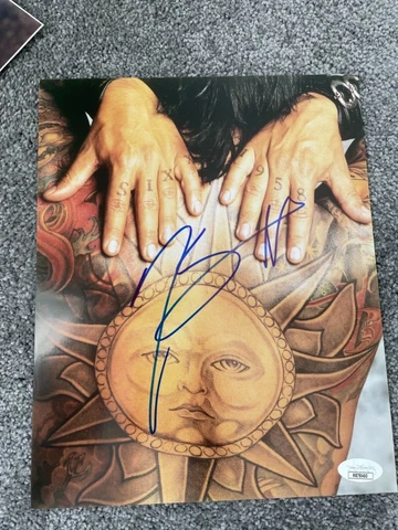 NIKKI SIXX signed JSA COA 8x10 Motley Crue Tommy Lee Vince Neil psa bas Cover