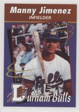 1995 Herald-Sun Durham Bulls Manny Jimenez