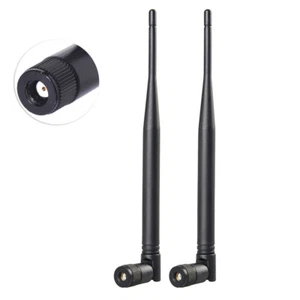 2X 2.4GHz/5GHz 6dBi Omni WIFI Wireless Antenna RP-SMA for FPV Drone Transmitter - Picture 1 of 4