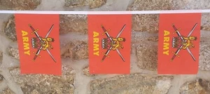 Britische Armee Polyester Wimpelkette - verschiedene Längen - Bild 1 von 9