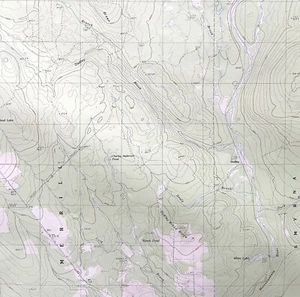 Map Smyrna Mills Maine 1986 Topographic Geo Survey 1:24000 27 x 22" TOPO7 - Picture 1 of 3