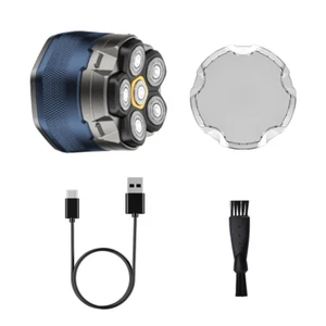 Afeitadora Eléctrica Titanio Para Hombre Recargable Cabezal y Rostro Afeitadora Inalámbrica Seco en Húmedo - Imagen 1 de 14