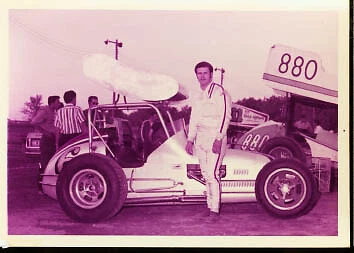 #6 SPRINT CAR-AUTO RACING PHOTO-1972 - Image 1 of 1