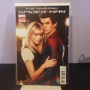 Marvel THE AMAZING SPIDER-MAN (2012) #1 Stone And Garfield Photo Variant HTF - Picture 1 of 10