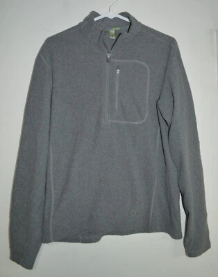 Nordictrack 1/4 Zip Active Wear Outdoor Fleece Small Gray - Image 1 of 4