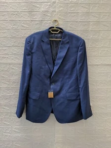 New Charles Tyrwhitt Indigo Blue Classic Fit Natural Stretch Twill Suit... - Picture 1 of 8