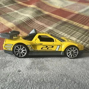  Hot Wheels 2008 nuevos modelos Acura NSX amarillo ~ como nuevo  - Imagen 1 de 6
