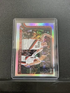2025-26 Topps Rip City Duo Young Teammates #289 Rainbow Foil Trail Blazers - Picture 1 of 2