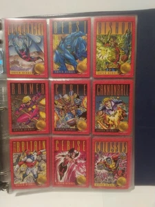 1993 SkyBox Marvel X-Men: Series 2 - 100 Card Set AND G-1 THRU G-9 + 3 HOLOS - Picture 1 of 14