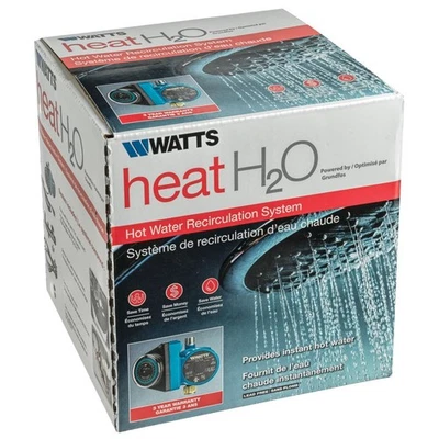 Watts HWRS-WH Hot Water Recirculation System Heat H2O 24 Hour Programmable Timer - Image 1 of 2