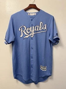 Camiseta deportiva Kansas City Royals MLB Majestic para hombre Cool Base Alt azul en polvo talla M - Imagen 1 de 10