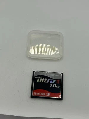 SanDisk Ultra II 1GB CF Compact Flash Memory Card - Image 1 of 2