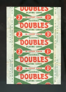 1951 Topps Red Back Baseball Wax Pack Wrapper | 1 Cent | - Picture 1 of 2