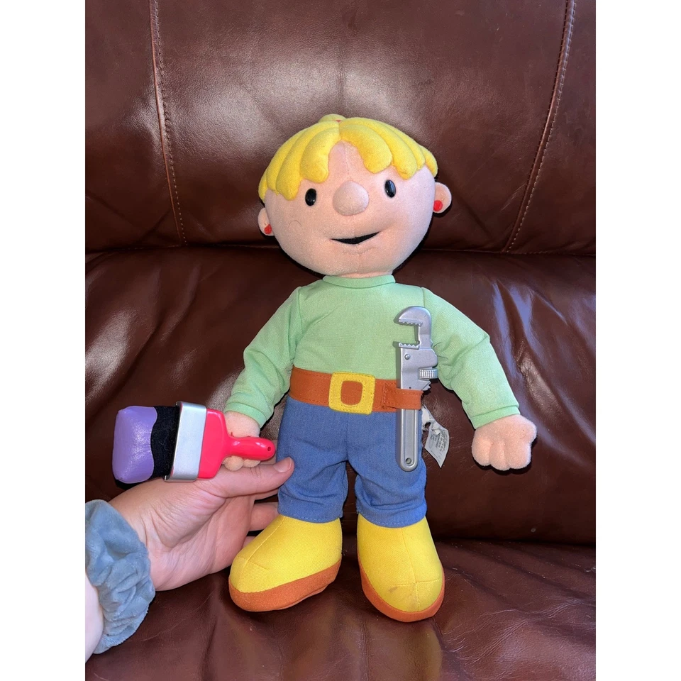 Muñeco de peluche Playskool Bob The Builder personaje de juguete Foto 1 de 4