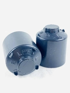 Vintage Lionel Spur O Konvolut 2 Kanister Zubehör für Flachwagen Güter - schwarz - Bild 1 von 6