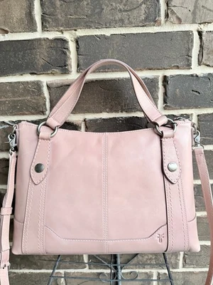 Bolso mediano Frye Melissa de cuero rosa pálido nuevo con etiquetas $398 Foto 1 de 4