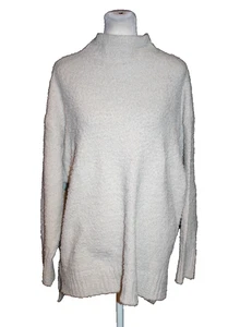 T Tahari Damenpullover mit Stehkragen 3/4-Arm Größe 2X grau superweich NEU - Bild 1 von 2