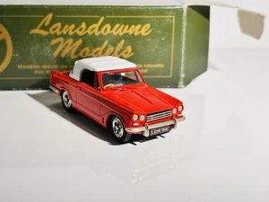 Lansdowne Models 1/43 Scale LDM 19a 1968 Triumph Vitesse Top Up Version - Boxed - Picture 1 of 11