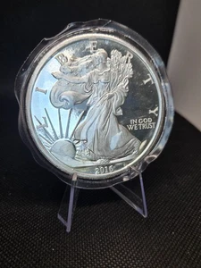 2016 RARE Heraldic Eagle 5 Troy Oz Silver Round – Sealed – .999 Fine – Bullion - Picture 1 of 2