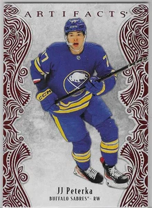 JJ PETERKA 2025-26 UPPER DECK ARTIFACTS RUBY RED - Picture 1 of 2
