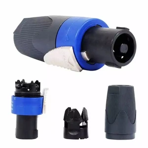 Quick Lock 4 Pole 4pcs NL4FX Speaker Cable Plug Connector for Audio Speaker - Picture 1 of 11